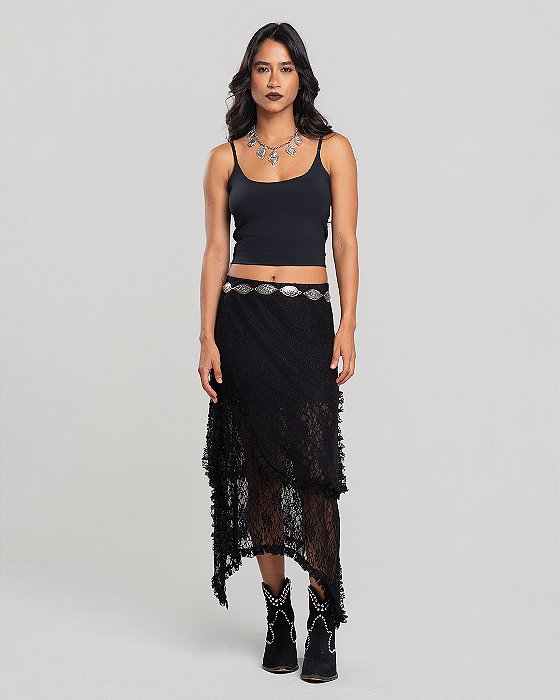 SAIA BOHO PRETA