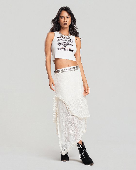 SAIA BOHO RENDA BRANCA