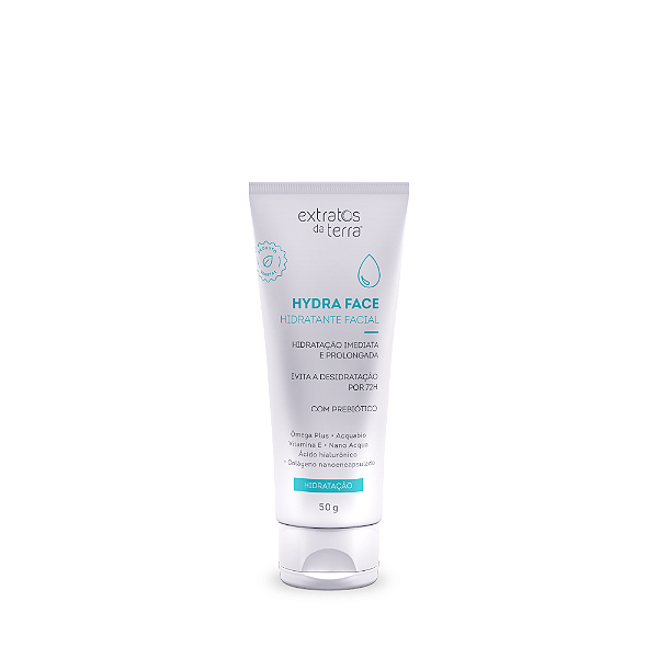 Hydra Face - Hidratante Facial 50g | Dermocosmético Vegano