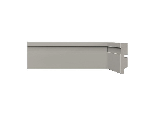 Rodapé Santa Luzia Frisado 456 Cinza Glacial 7 cm