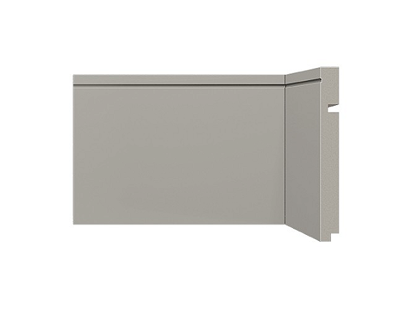 Rodapé Santa Luzia Frisado 518 Cinza Glacial 15 cm