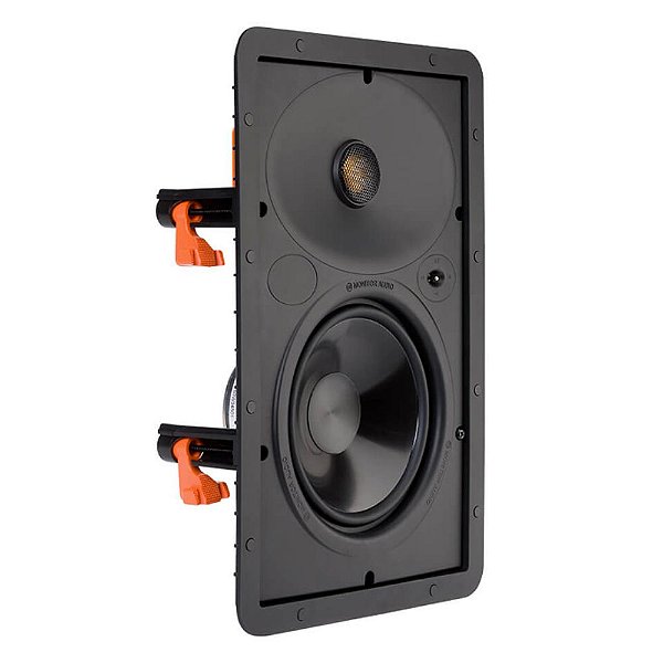 Caixa Acústica Embutir Monitor Audio SCW165 Branca Retangular