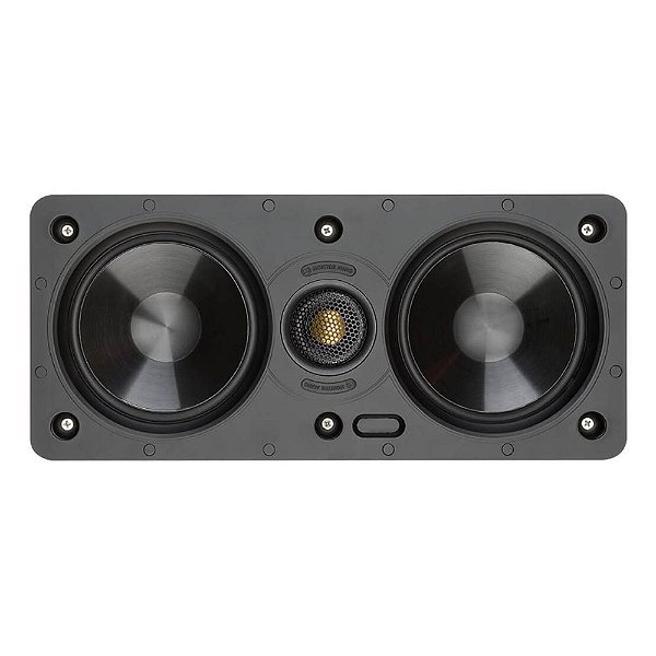 Caixa Acústica Embutir Monitor Audio SW150LCR Branca Retangular