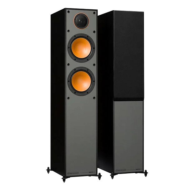 Caixa acústica Torre Monitor Audio Monitor SM200B Preto Fosco