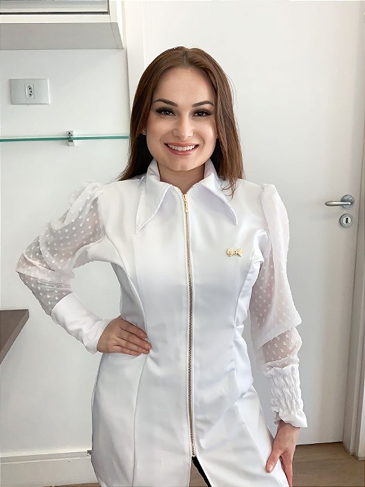 Jaleco New Cloe Branco