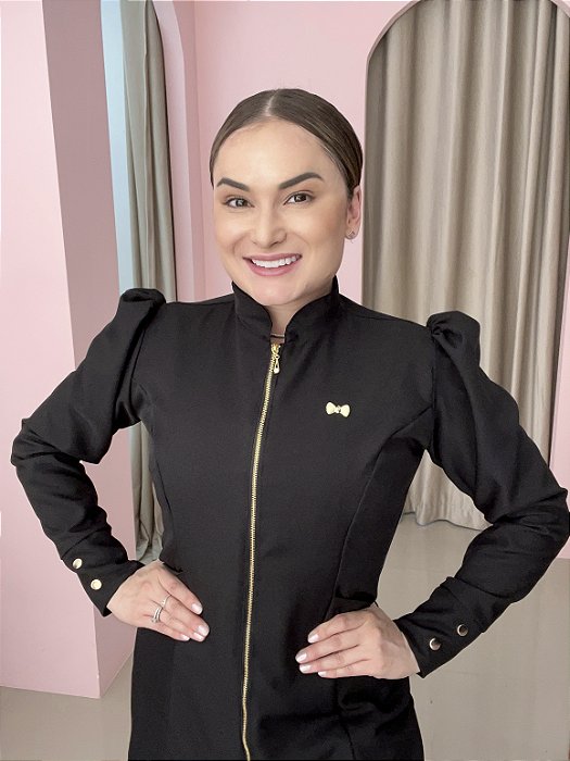 Jaleco Tradição Preto