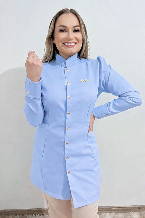 Jaleco Alyne Azul BB