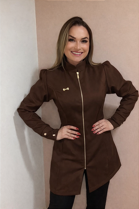 Jaleco Tradição Marrom