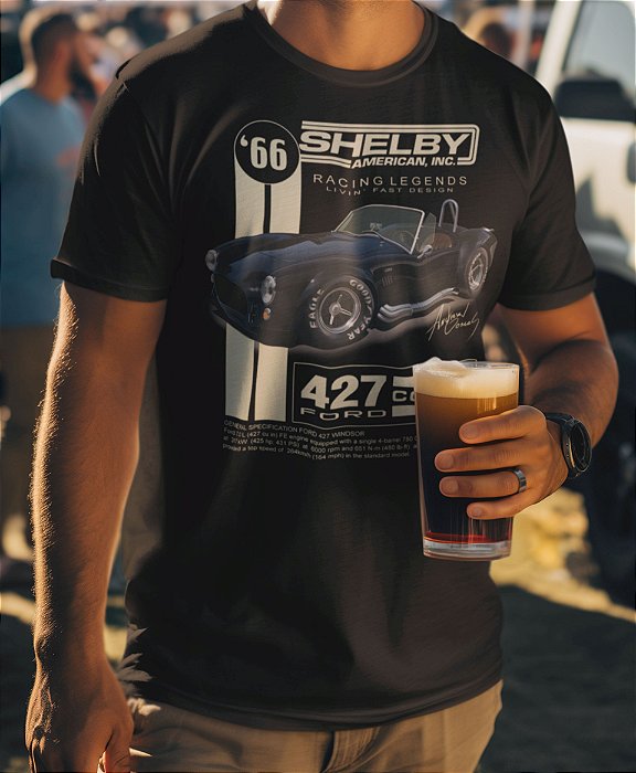 Camiseta Shelby Cobra 427  '66