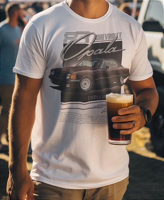 Camiseta Opala Diplomata '83