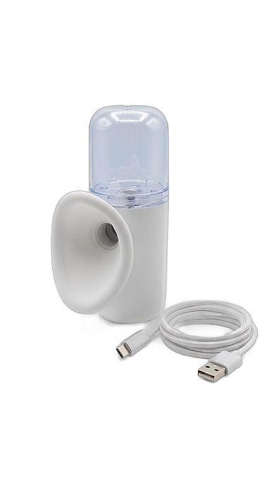 Inalador Portátil Nebulizador Recarregável USB Silencioso Infantil Adulto Hidratação Nasal e Olhos