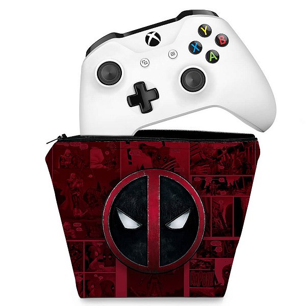 Capa Xbox One Controle Case - Deadpool Comics