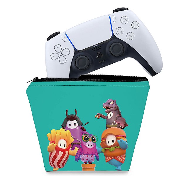 Capa PS5 Controle Case - Fall Guys