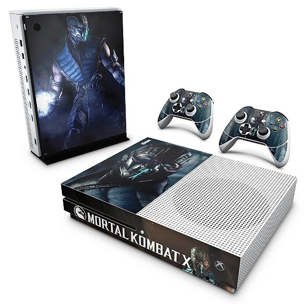 Xbox One Slim Skin - Mortal Kombat X - Subzero