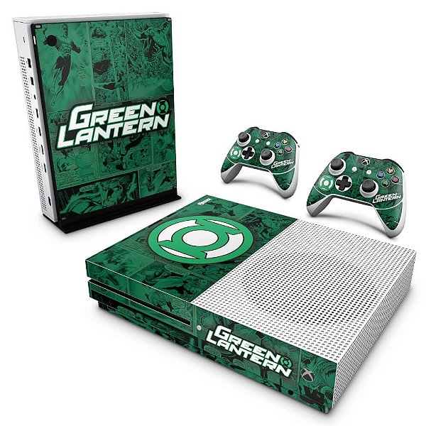 Xbox One Slim Skin - Lanterna Verde Comics