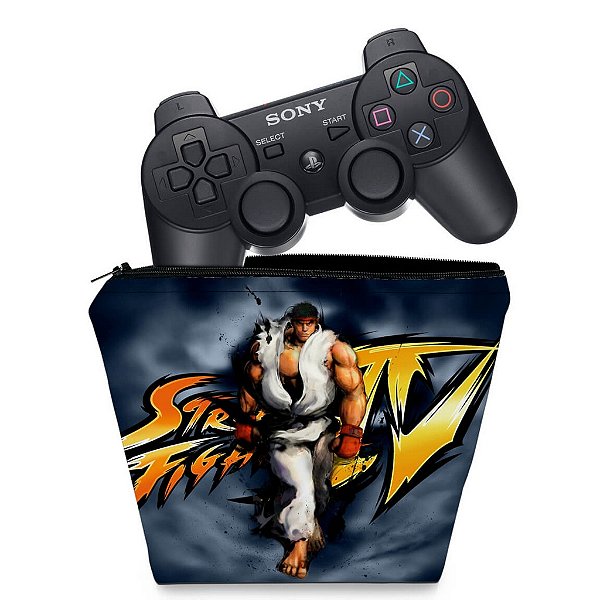 Capa PS3 Controle Case - Street Fighter #A