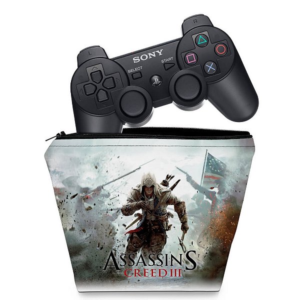 Capa PS3 Controle Case - Assassins Creed 3