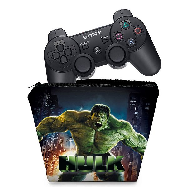 Capa PS3 Controle Case - Hulk