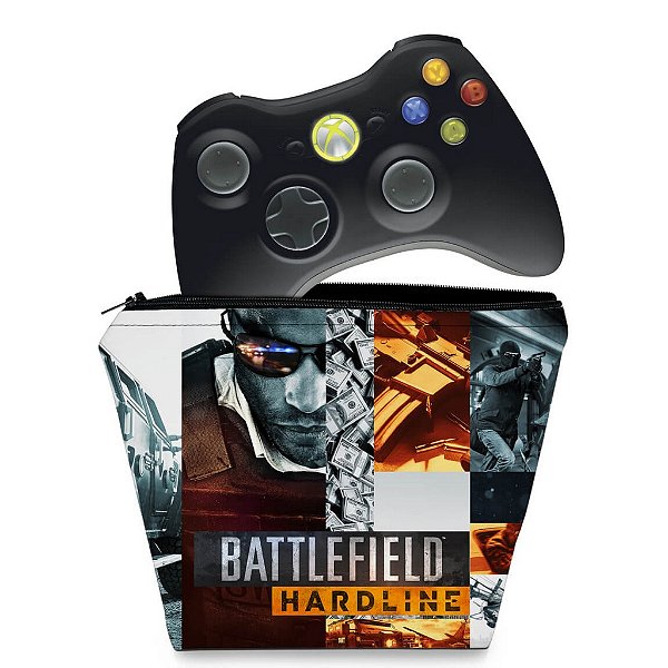 Capa Xbox 360 Controle Case - Battlefield Hardline