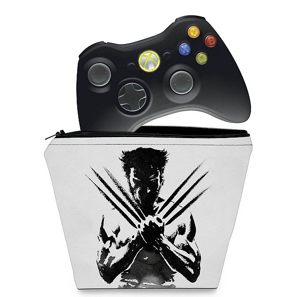 Capa Xbox 360 Controle Case - Wolverine X-men