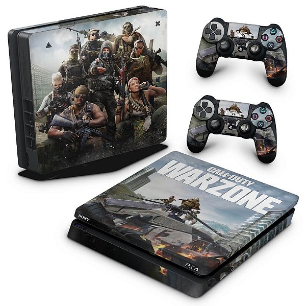 PS4 Slim Skin - Call of Duty Warzone