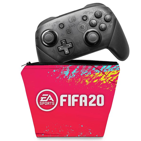 Capa Nintendo Switch Pro Controle Case - Fifa 20