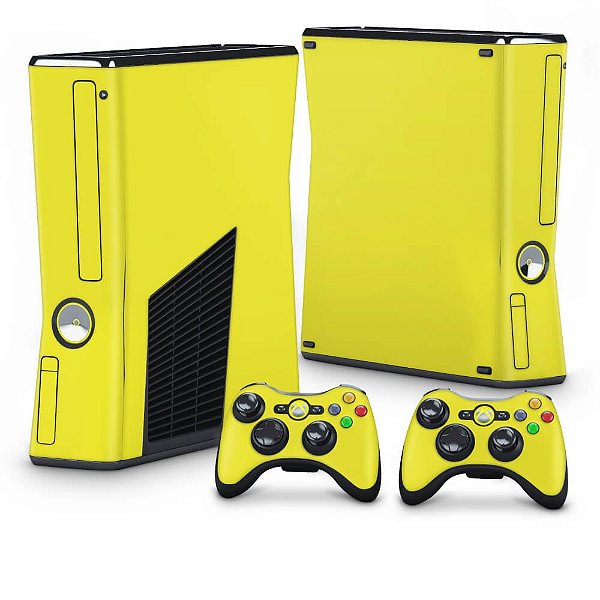 Xbox 360 Slim Skin - Amarelo
