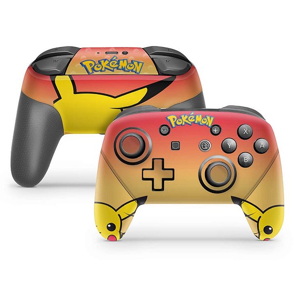 Nintendo Switch Pro Controle Skin - Pokémon: Pikachu