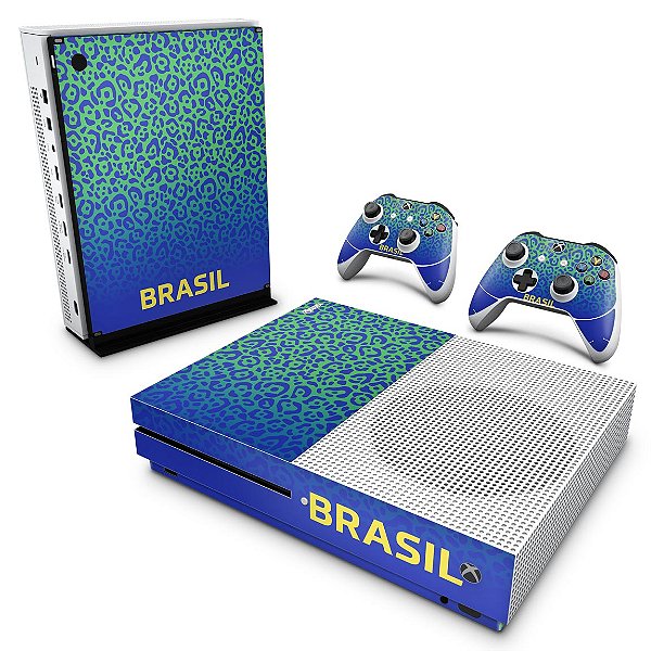 Xbox One Slim Skin - Brasil