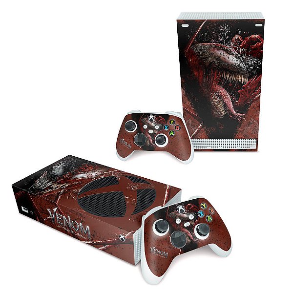 Xbox Series S Skin - Venom Tempo de Carnificina