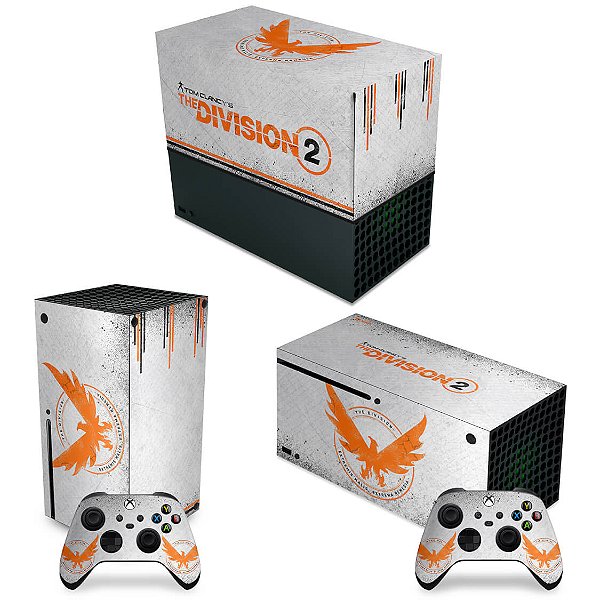 KIT Xbox Series X Capa Anti Poeira e Skin - The Division 2