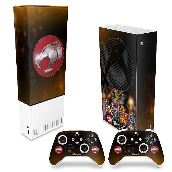 KIT Xbox Series S Capa Anti Poeira e Skin - Thundercats