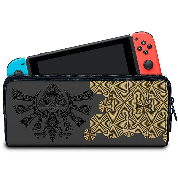 Case Nintendo Switch Bolsa Estojo - Zelda Tears of the Kingdom Edition