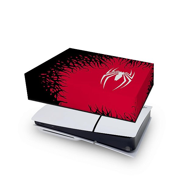 PS5 Slim Capa Anti Poeira - Spider-Man Homem Aranha 2 Edition