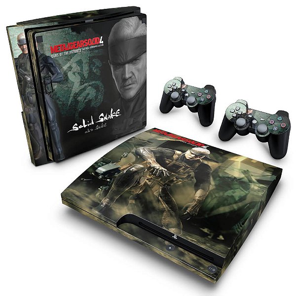 PS3 Slim Skin - Metal Gear Solid 4