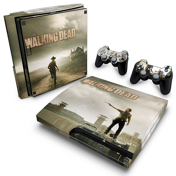 PS3 Slim Skin - The Walking Dead #B