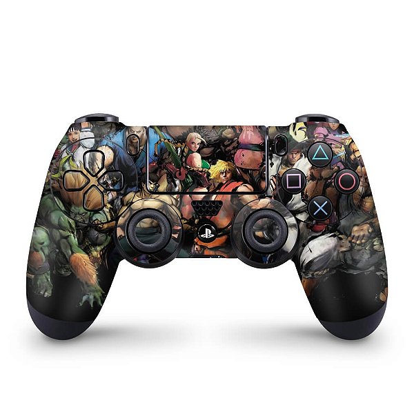 Skin PS4 Controle - Street Fighter