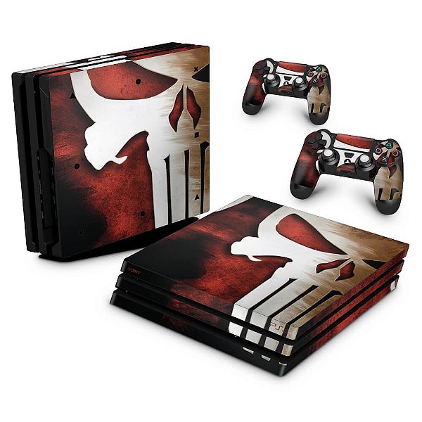 PS4 Pro Skin - The Punisher Justiceiro