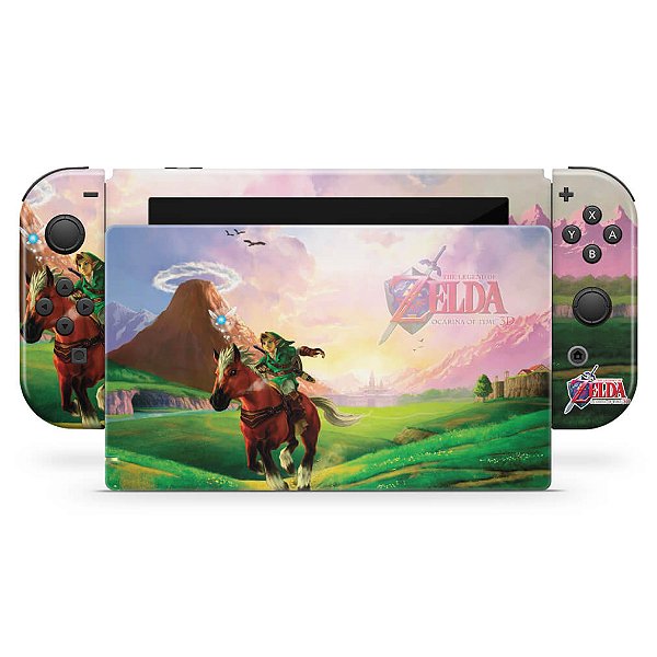 Nintendo Switch Skin - Zelda Ocarina Of Time