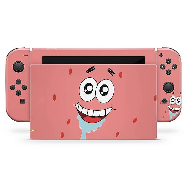 Nintendo Switch Skin - Patrick Bob Esponja