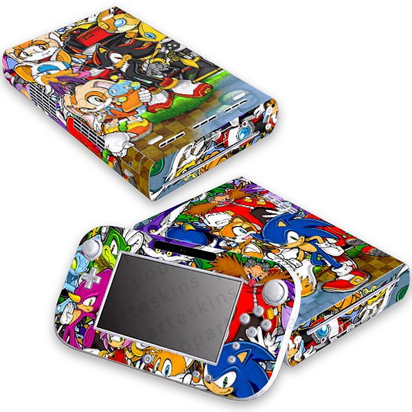 Nintendo Wii U Skin - Sonic