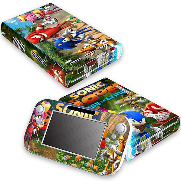 Nintendo Wii U Skin - Sonic Boom