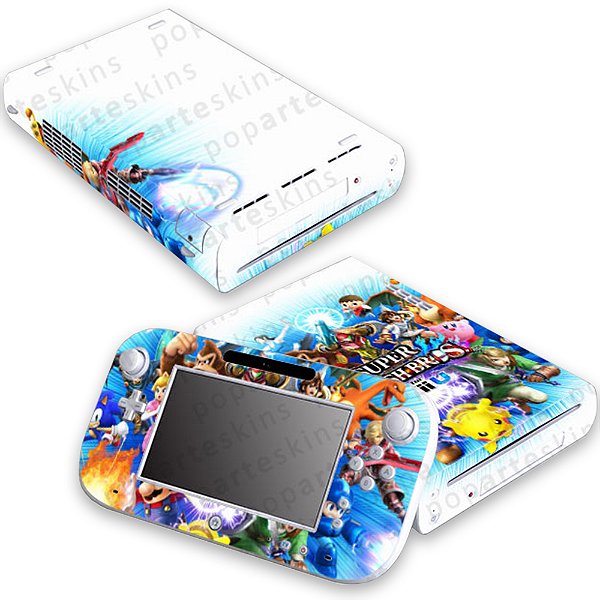 Nintendo Wii U Skin - Super Smash Bros