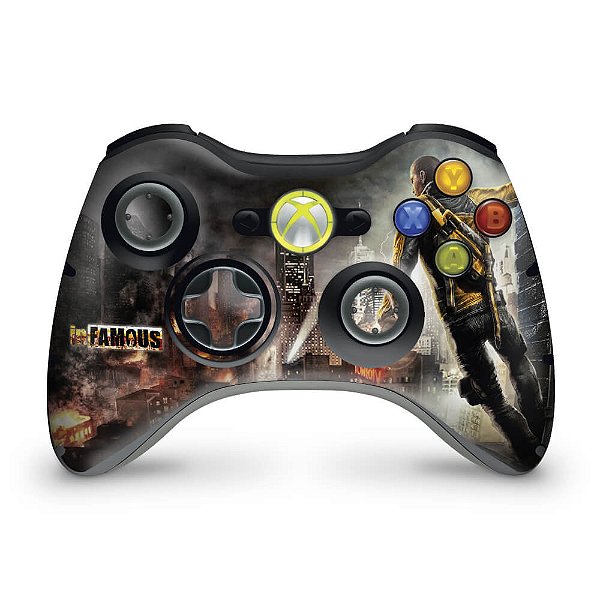 Skin Xbox 360 Controle - Infamous