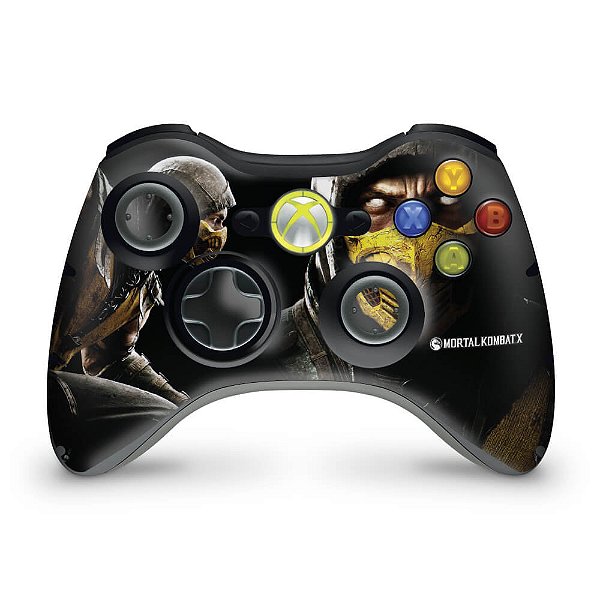 Skin Xbox 360 Controle - Mortal Kombat X #a