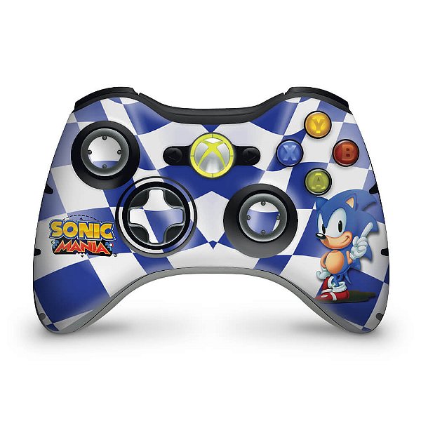Skin Xbox 360 Controle - Sonic The Hedgehog
