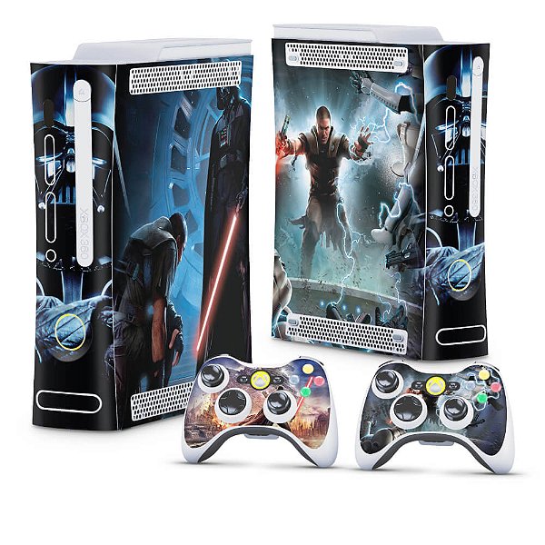 Xbox 360 Fat Skin - Star Wars The Force Unleashed