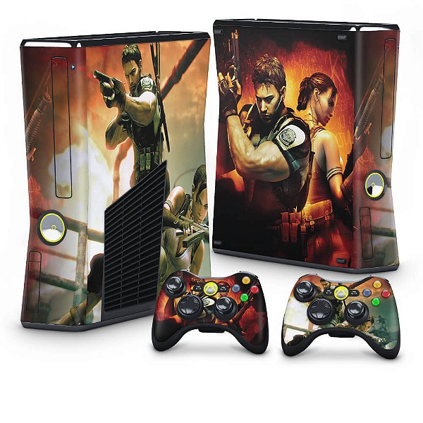 Xbox 360 Slim Skin - Resident Evil 5