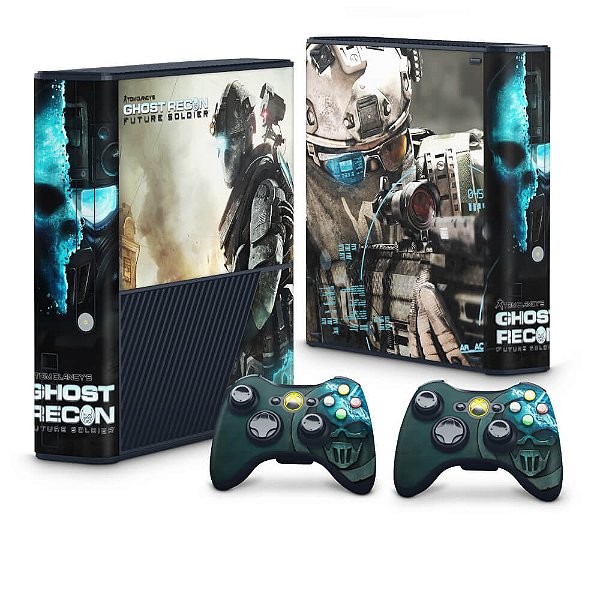 Xbox 360 Super Slim Skin - Ghost Recon Future Soldier