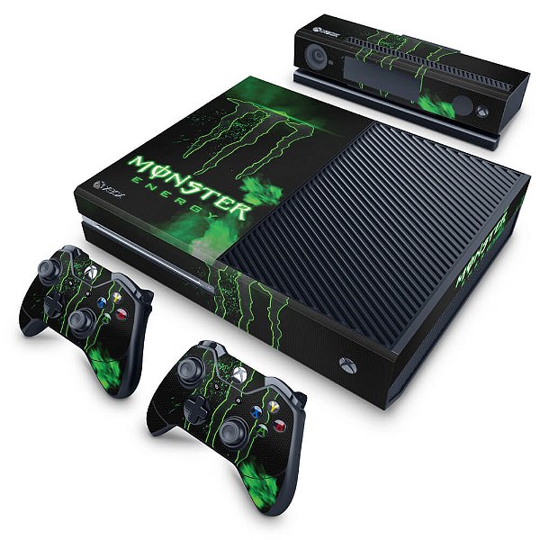 Xbox One Fat Skin - Monster Energy Drink